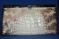 Kelli Ladies Clutch Wallet Alligator Leather