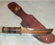 custom, knife, knives, handmade, gator, bone, cow 