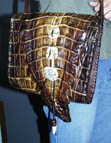 purse, handbag, alligator, cow, horn ladies