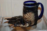 alligator, bone, gator, skute, skin, hide, rug, mug,foot,glass