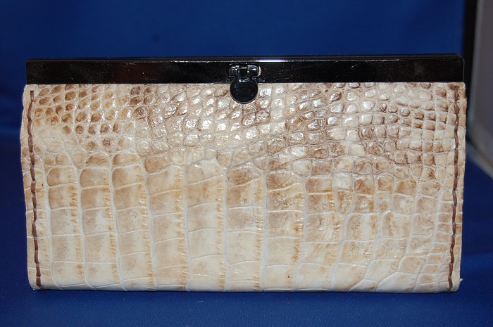 Kelli Style Ladies Alligator Leather Clutch